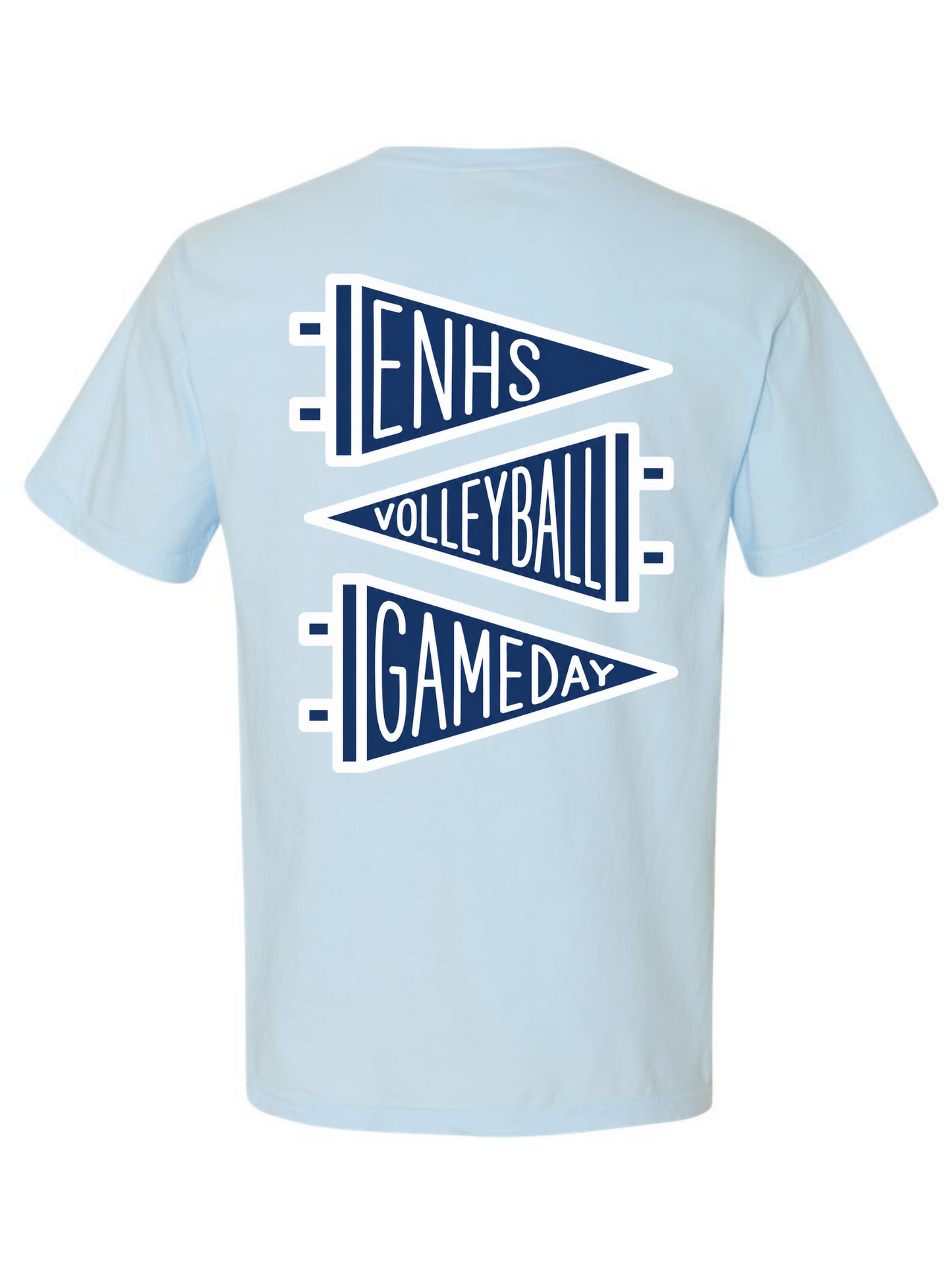 ENHS Flag - Blue Short Sleeve