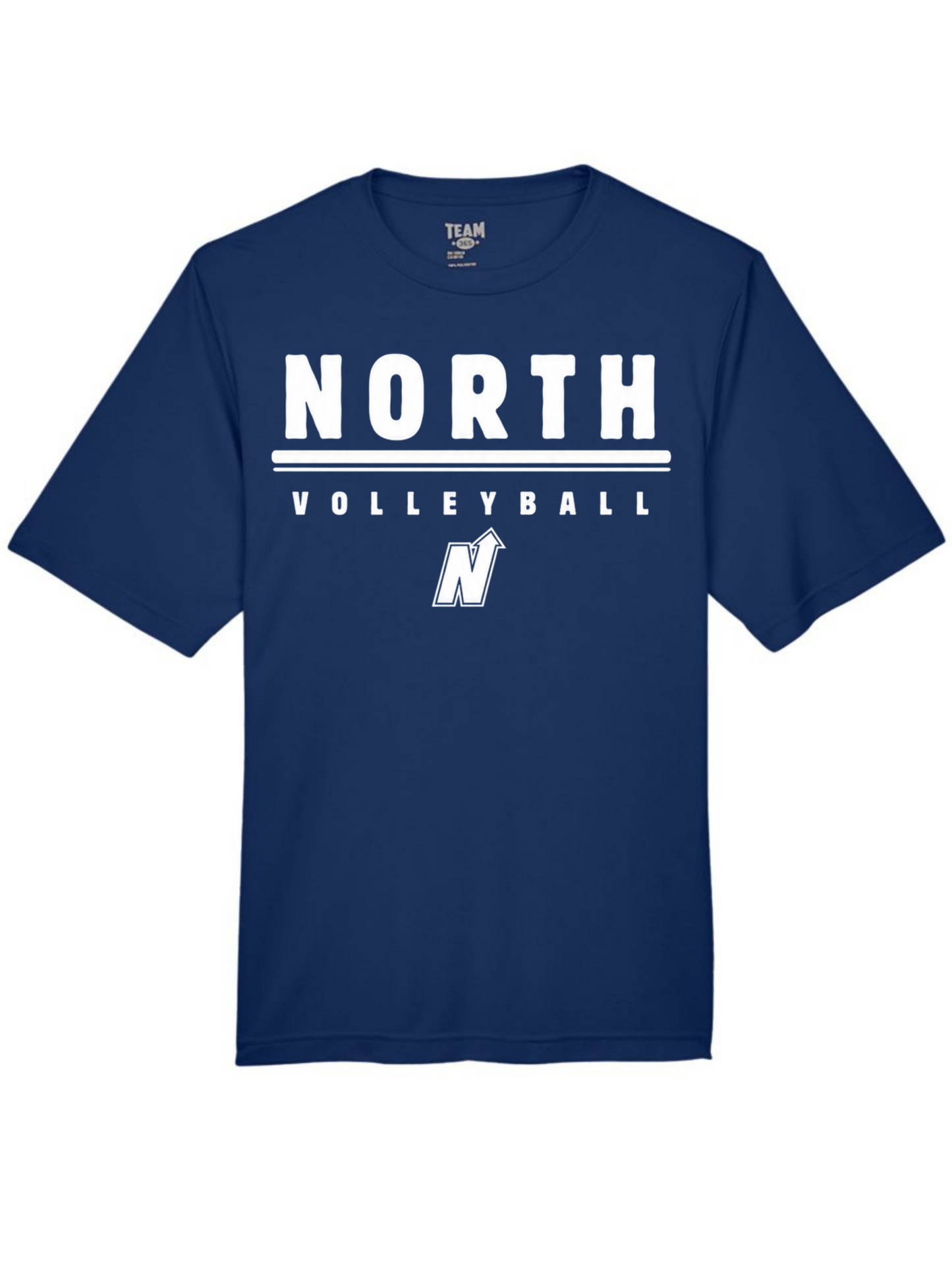 North Volleyball - Short Sleeve Navy