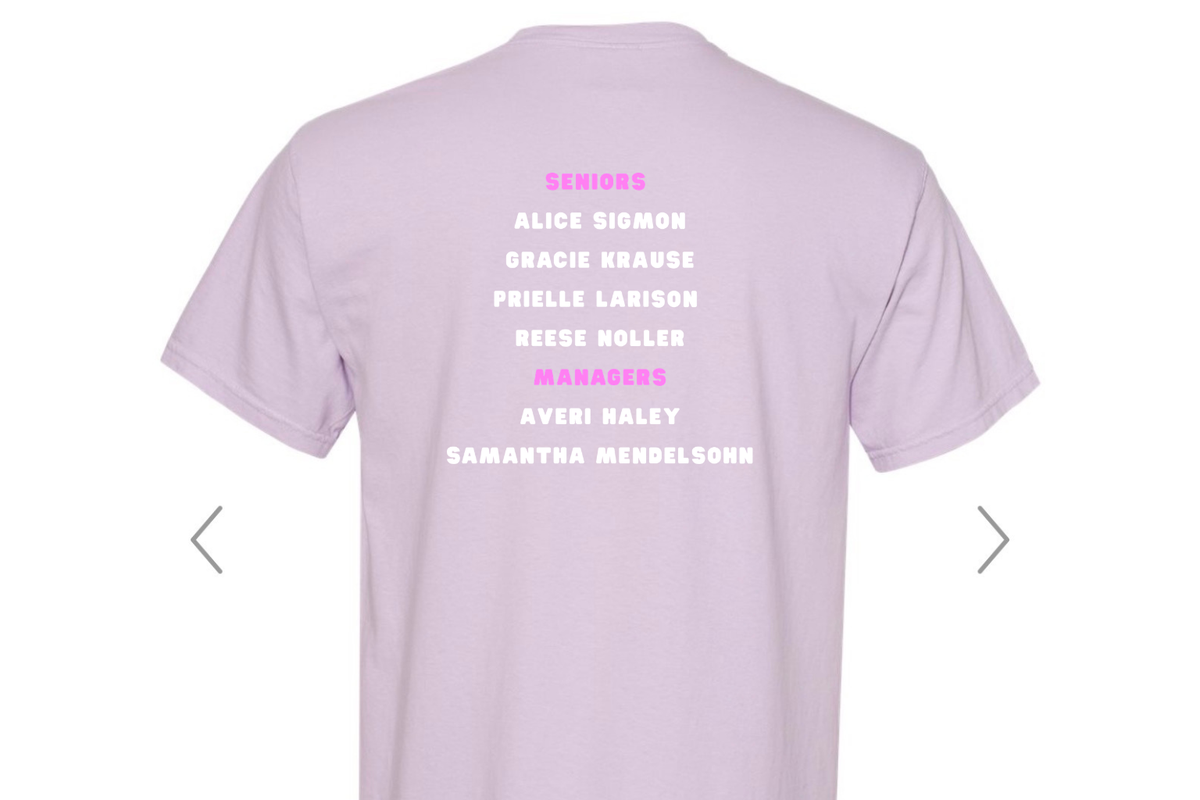 ENHS Senior - Shirts will be delivered to the school.